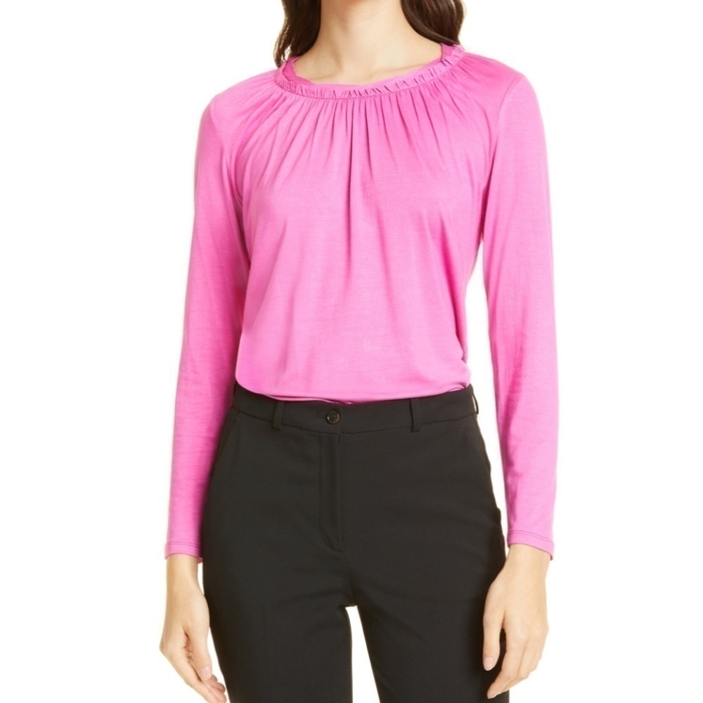 Kobi Halperin Kerry Gathered Neck Top